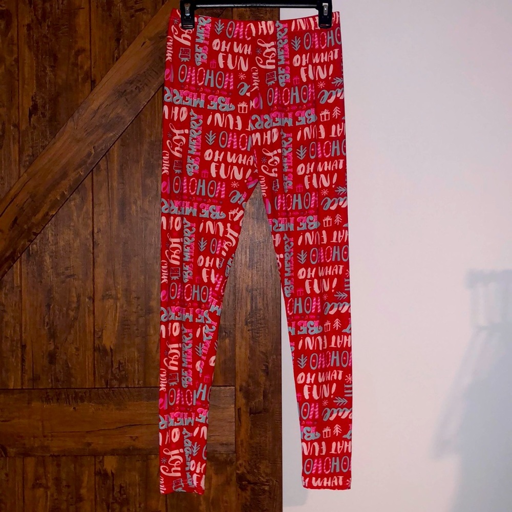 NWOT Two Left Feet Women's Holiday/Christmas Leggings